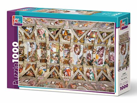 Yappuzz Sistina Şapeli 15+ Yaş Küçük Boy Puzzle 1000 Parça