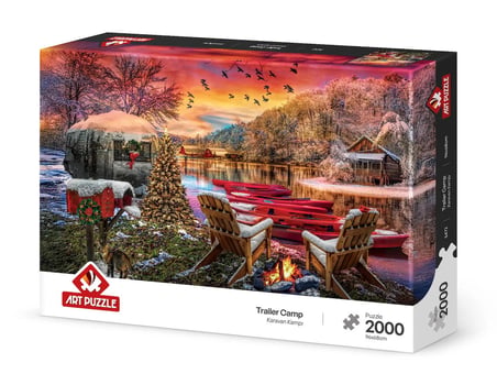 Art Puzzle Karavan Kampı 2000 Parça Puzzle