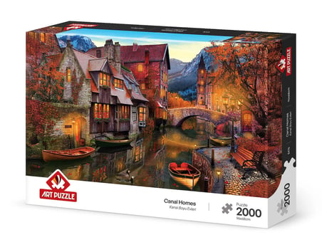 Art Puzzle Kanal Boyu Evleri 2000 Parça Puzzle