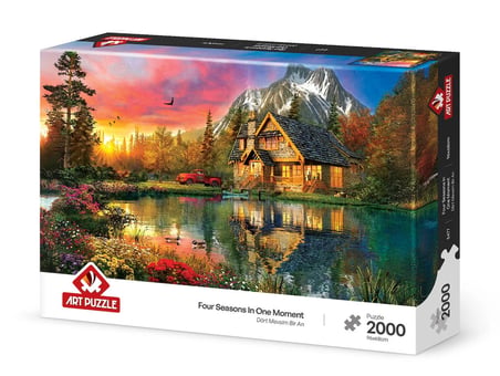 Art Puzzle Dört Mevsim Bir An 2000 Parça Puzzle