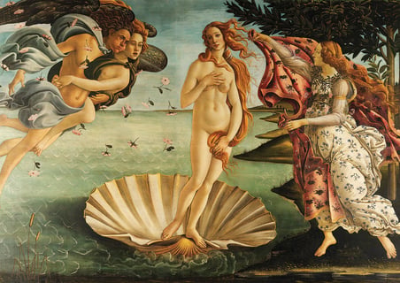 Art Puzzle 2000 Parça Venüs'ün Doğuşu Sandro Botticelli 5493