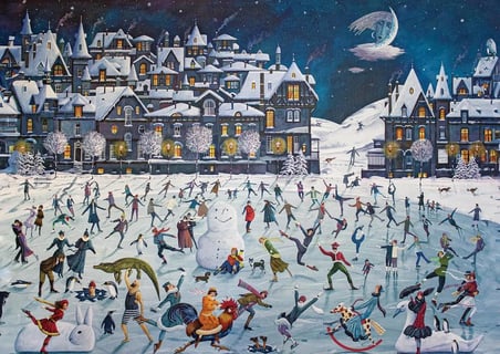 Art Puzzle Buzda Dans - 2000 Parça 5498