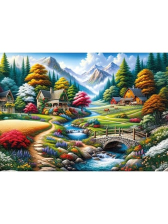 Art Puzzle Renklerin Tarlası - 260 Parça Yapboz 40266