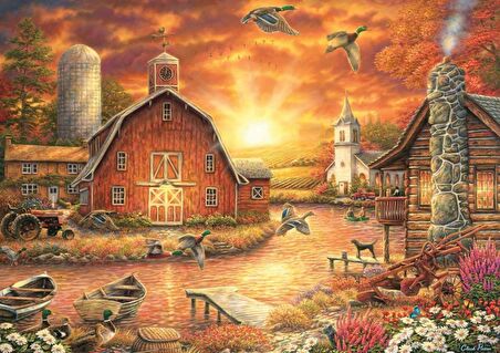 Art Manzara 3000 Parça Yetişkin Puzzle