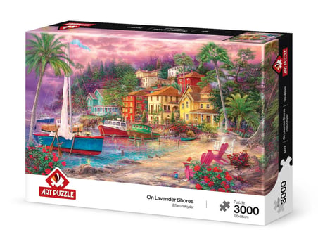 Art Puzzle Eflatun Kıyılar 3000 Parça Puzzle