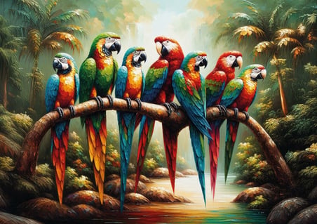 Art Puzzle Tropikal Cennet 500 Parça Puzzle