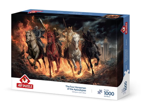 Art Puzzle Mahşerin Dört Atlısı  1000 Parça Puzzle