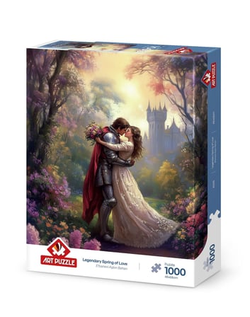 Art Puzzle Efsanevi Aşkın Baharı 1000 Parça Puzzle