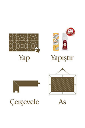 ART PUZZLE YILDIZLI GECE-1000 PARÇA ÇERÇEVELİ 5689