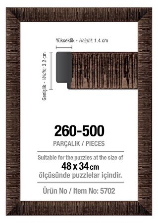 Art 500 Parça Yetişkin Puzzle