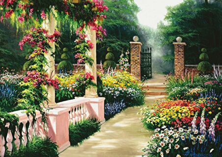 Yappuzz Botanik Bahçesi 15+ Yaş Orta Boy Puzzle 500 Parça