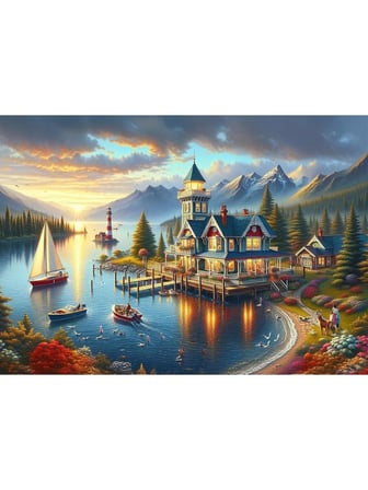 Art Puzzle Rüya Gibi Bir Akşamüzeri - 1000 Parça Yapboz 41014
