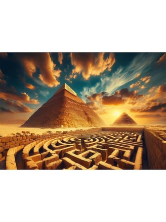 Art Puzzle Mısır Piramitleri - 1000 Parça 41016