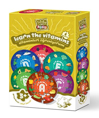 Art Yaşam 6 Parça Çocuk Puzzle