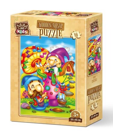 Art Yaşam 16 Parça Çocuk Puzzle