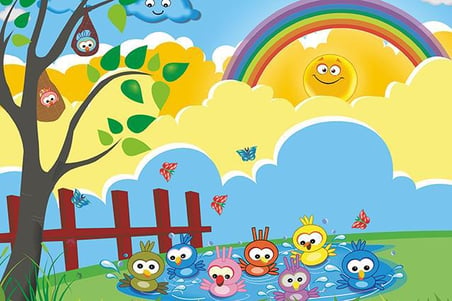 Art Hayvanlar 25 Parça Çocuk Puzzle