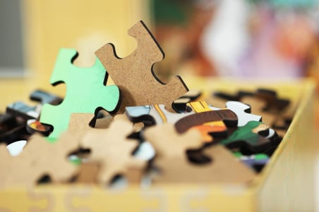 Art Hayvanlar 25 Parça Çocuk Puzzle