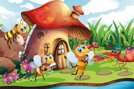 Art Hayvanlar 50 Parça Çocuk Puzzle
