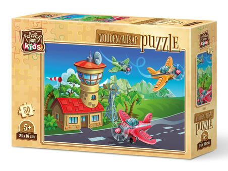 Art Şehir / Yapı 50 Parça Çocuk Puzzle