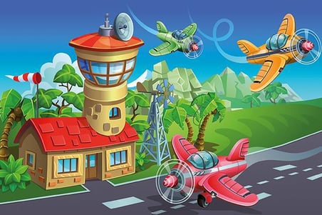 Art Şehir / Yapı 50 Parça Çocuk Puzzle