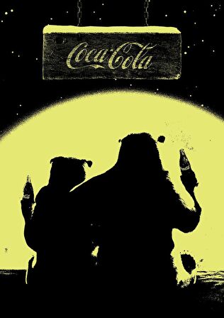 Art Puzzle Coca - Cola Kutup Ayıları 15+ Yaş Küçük Boy Puzzle 1000 Parça