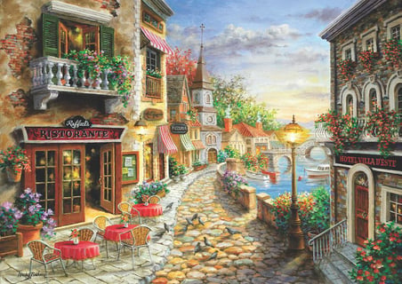 Yappuz Yemeğe Davet 1000 Parça Puzzle