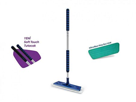 Silva Tekli Islak Bezli Mop Set