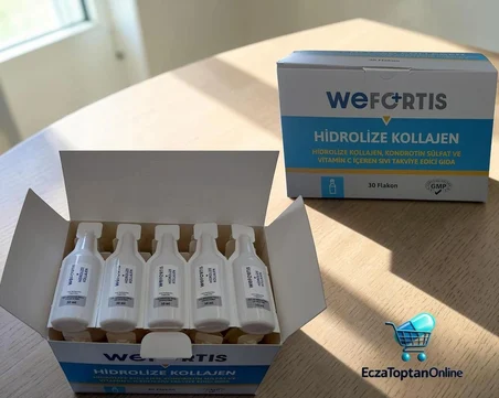 Wefortıs Hidrolize Kollajen ,kondrotin Sülfat ve Vitamin C Içeren Sıvı Takviye Edici Gıda