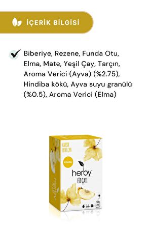 Herby Fit Çay Ayvalı 18'li Bitki Çayı