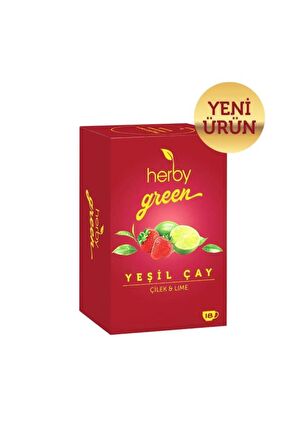 Herby Yeşil Çay Çilek ve Lime 18'li