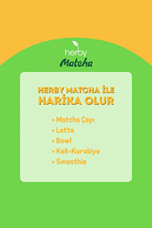 Herby Premium Matcha Mango Aromalı
