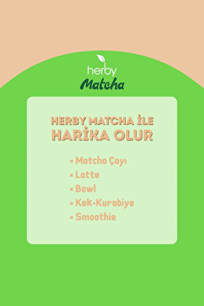 Herby Premium Matcha Antep Fıstığı Aromalı