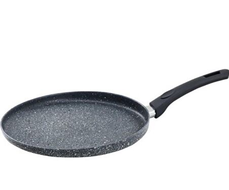 Eda Zetra 30 cm Yanmaz/Yapışmaz Döküm Krep Tavası