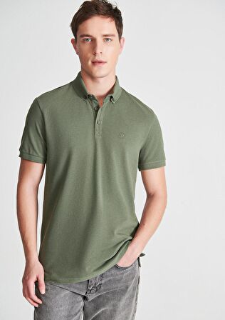 Mavi Haki Polo Tişört 063247-33198