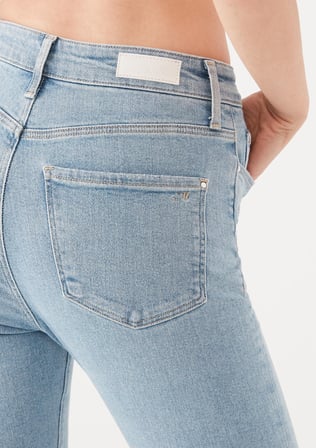 Serenay Gold Shape Mavi Jean Pantolon 100980-33430