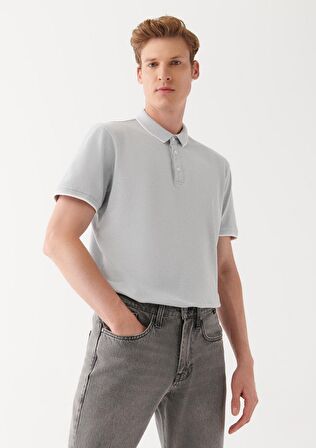 Mavi Gri Polo Tişört 065900-34019