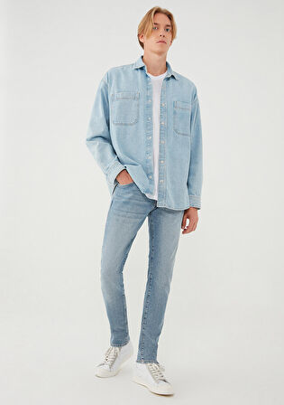 KVNÇ Mavi Black Indigo Jean Pantolon 001070-33974
