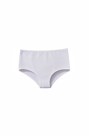 DOMINANT Kadın Çamaşır Pamuklu Düz Renk YÜKSEK BEL Geniş Basen BATO Külot 4'lü Paket (3-4-5-6-7 XL)
