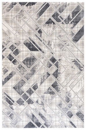 Wilto Bej Gri Halı Yumuşak Oturma Odası Salon Çocuk Odası Mutfak Halısı P1149