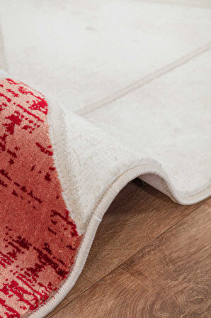 Lynosse Mercan Halı Yumuşak Oturma Odası Salon Çocuk Odası Mutfak Halısı P563B