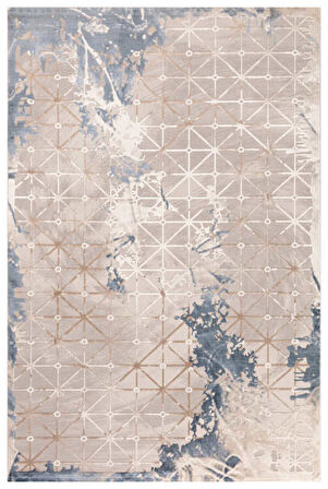 Lynosse Krem Halı Yumuşak Oturma Odası Salon Çocuk Odası Mutfak Halısı P0804