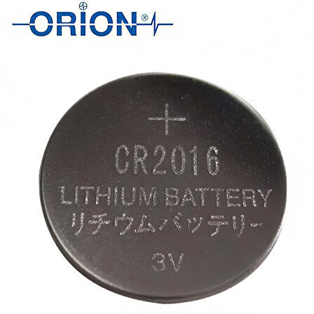 Orion CR2016 3V Lityum Pil 5'li Paket