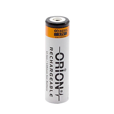 Orion 18650L 3.7V 2200mAh Şarj Edilebilir Li-ion Pil - Başlı