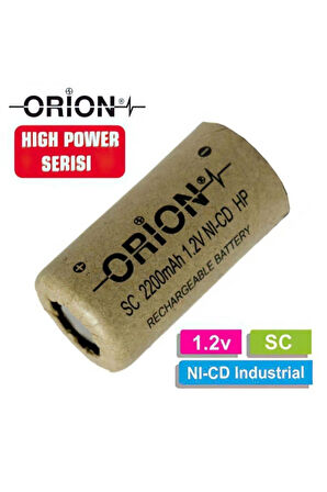 1.2v Ni-cd Sc 2200mah Şarj Edilebilir Pil - Hp