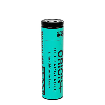 Orion 18650 3.7V 3200mAh 3C Şarj Edilebilir Li-ion Pil
