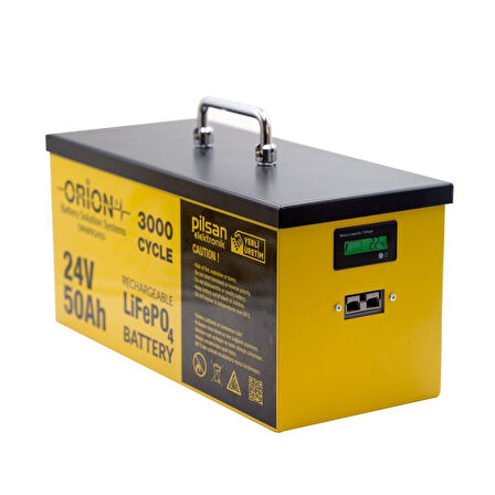 Orion 24V 50Ah LiFePO4 Akü