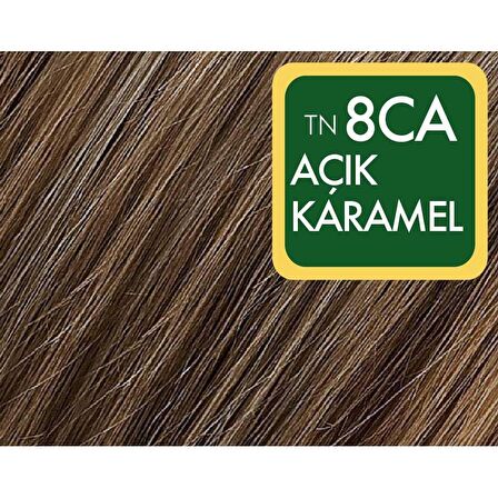 Natural Colors 8CA Açık Karamel Organik Saç Boyası