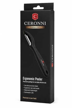 Sebze Ve Meyve Soyacağı Siyah Premium Series