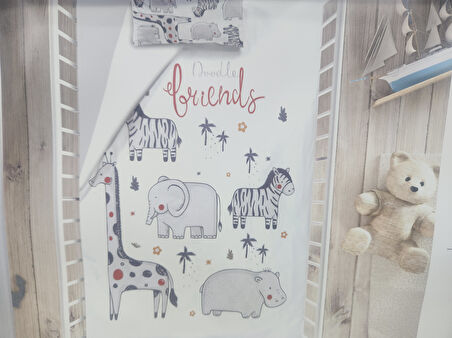 BANIAN BEBEK NEVRESİM TAKIMI SNOWY
