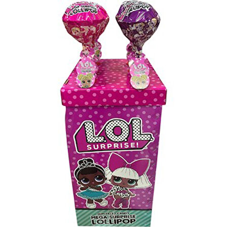 LOL Şeker Hedliyeli Mega Lolipop 15g